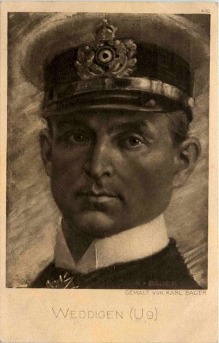 Kapitänleutnant Weddigen U9