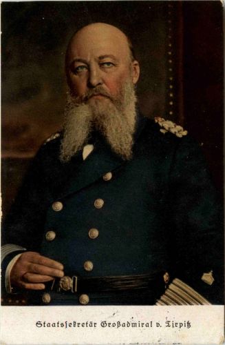 Staatssekretär Grossadmiral v. Tirpitz