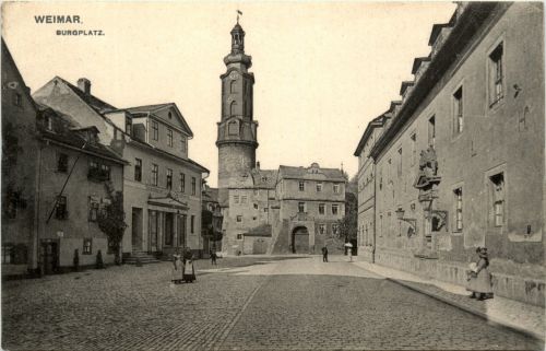 Weimar - Burgplatz