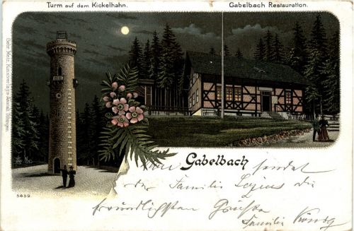 Gabelbach - Litho