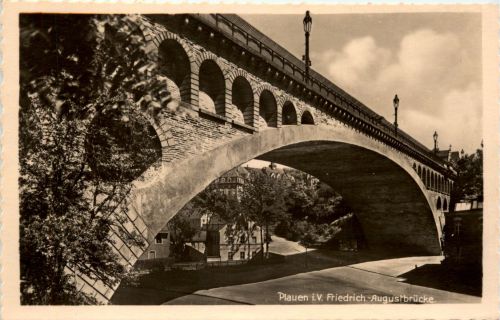 Plauen - Friedrich Augustbrücke