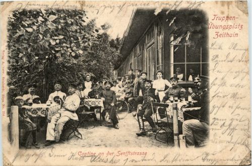 Truppenübungsplatz Zeithain - Cantine an der Senfftstrasse
