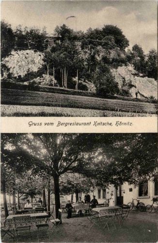 Hörnitz - Gruss vom Bergrestaurant Koitsche