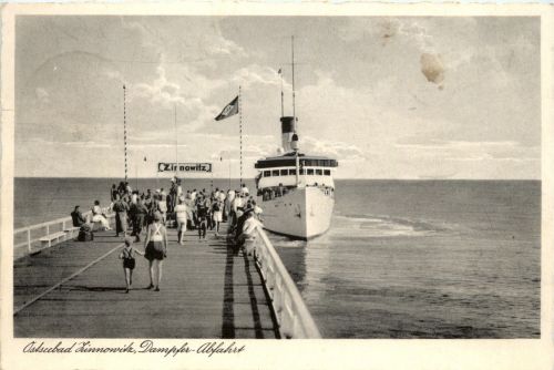 Zinnowitz - Dampfer Abfahrt