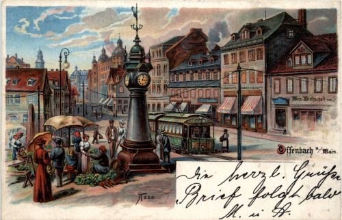 Offenbach - Litho
