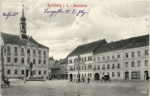 Radeberg - Marktplatz
