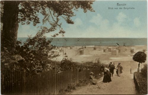 Bansin - Blick von der Bergstrasse