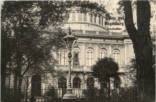 Gruss aus Magdeburg - Stadttheater