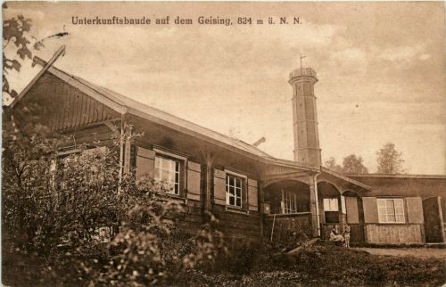 Unterkunftsbaude auf dem Geising