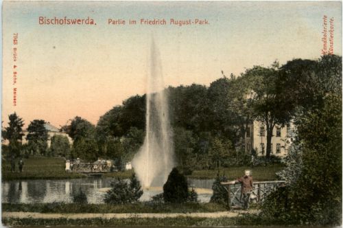 Bischofswerda - Partie im Friedrich August Park