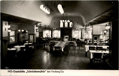 HO Gaststätte Schrödermühle bei Freiberg