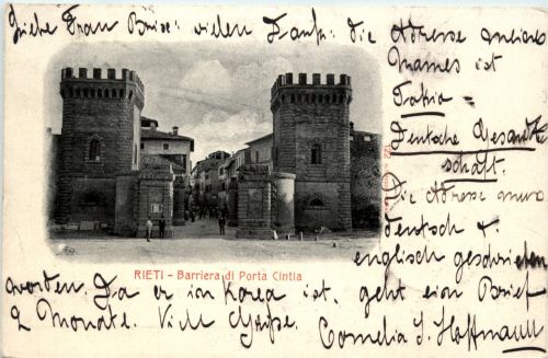 Rieti - Barriera di Porta Cintia