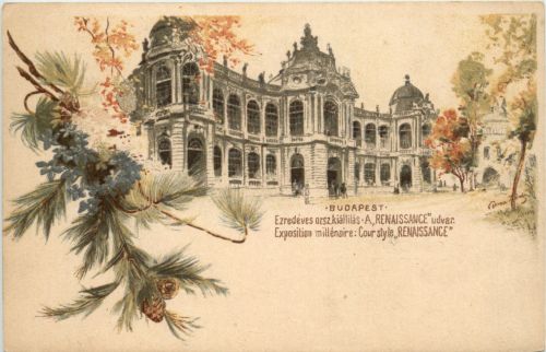 Budapest - Litho - Ganzsache