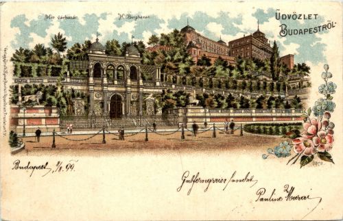 Üdvözlet Budapeströl - Litho