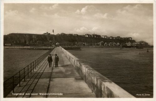 Helgoland mit neuer Wandelpromenade