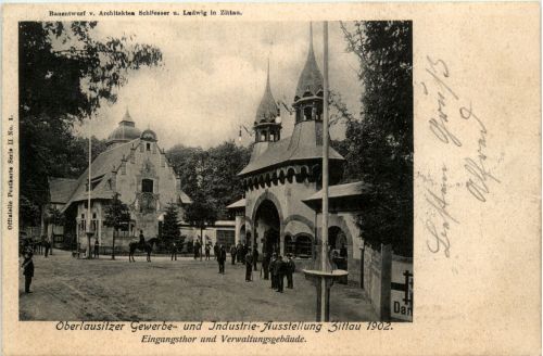 Zittau - Gewerbe und Industrie Ausstellung 1902