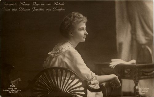 Prinzessin Marie Auguste von anhalt
