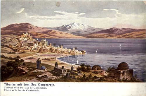Tiberias mit dem See Genezareth