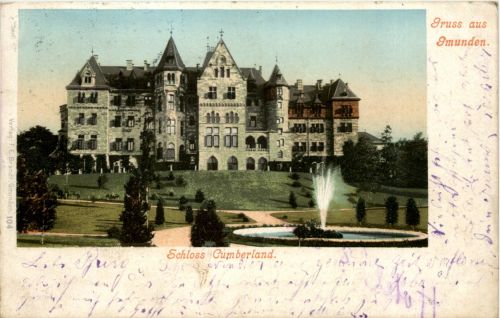 Gruss aus Gmunden - Schloss Cumberland