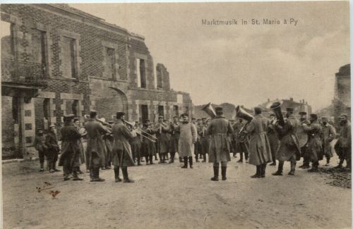 Marktmusik in St. Marie a Py - Feldpost