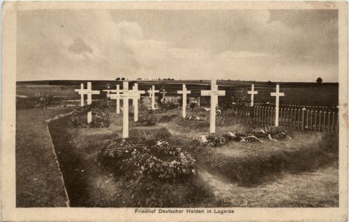 Friedhof Deutscher Helden in Lagarde - Feldpost