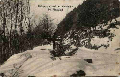 Kriegergrab auf der Kleinhöhe bei Markirch