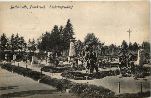 Betheniville - Soldatenfriedhof - Feldpost