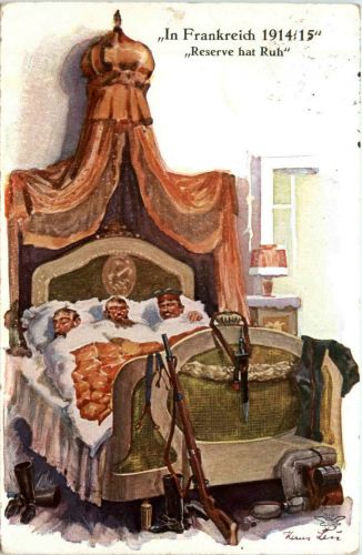 In Frankreich 1914/1915