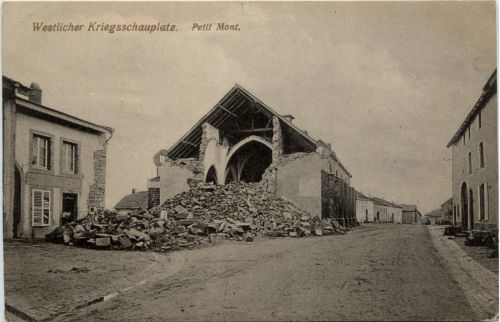Petit Mont - Feldpost