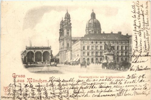 Gruss aus München - Theaterkirche