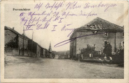 Provencheres - Feldpost