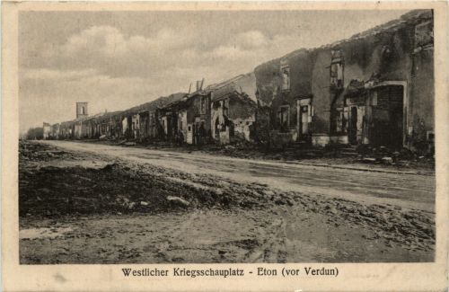 Eton vor Verdun - Feldpost