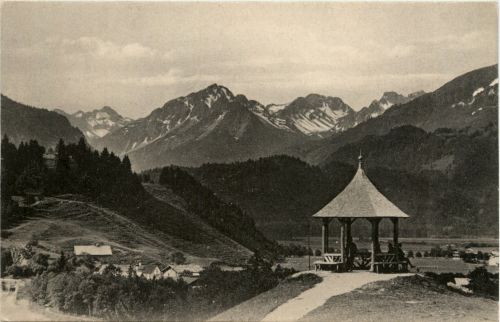 Oberstdorf - Pavillon am Plattenbichl