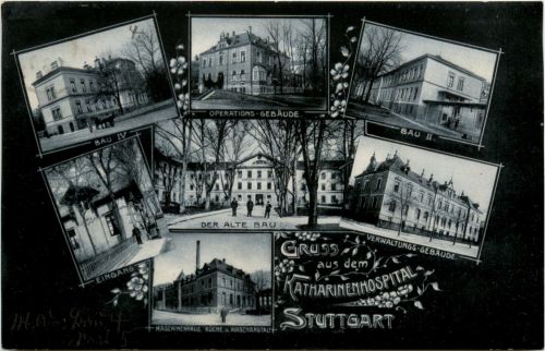 Stuttgart - Gruss aus dem Katharinenhospital
