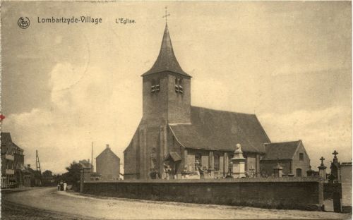 Lombartzyde Village - L Eglise - Feldpost