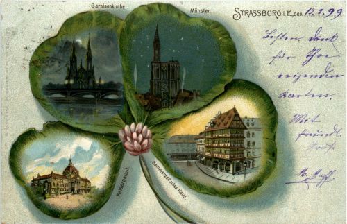 Strassburg - Litho