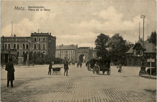 Metz - Bahnhofsplatz