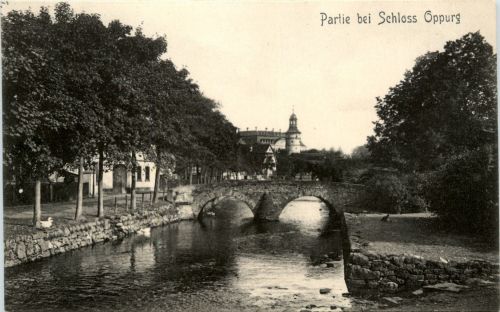 Partie bei Schloss Oppurg
