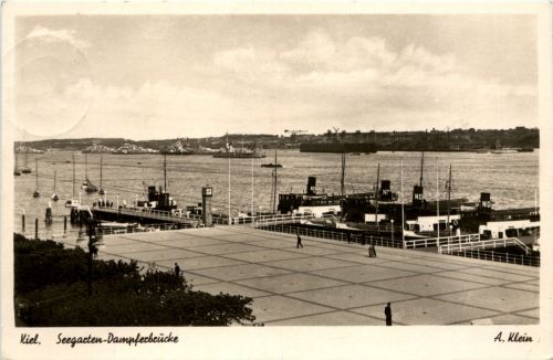 Kiel - Seegarten Dampferbrücke