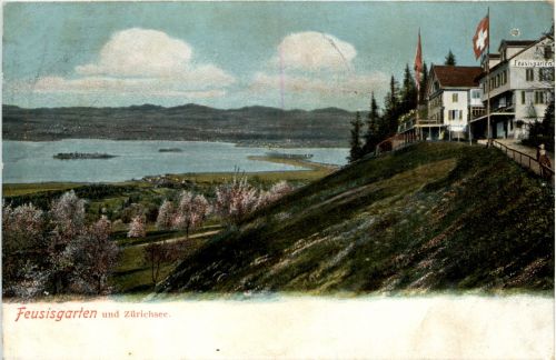 Feusisgarten und Zürichsee