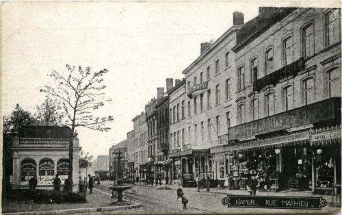 Namur - Rue Mathieu - Feldpost