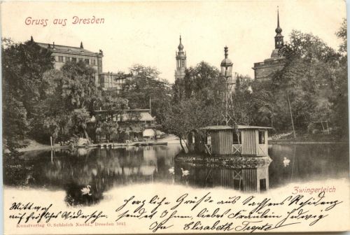 Gruss aus Dresden - Zwingerbereich