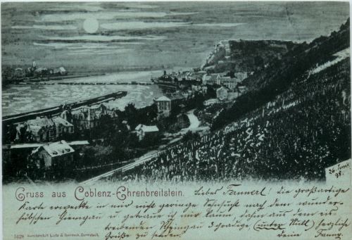 Gruss aus Koblenz Ehrenbreitstein