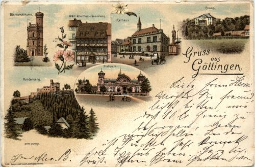 Goslar am Göttingen - Litho