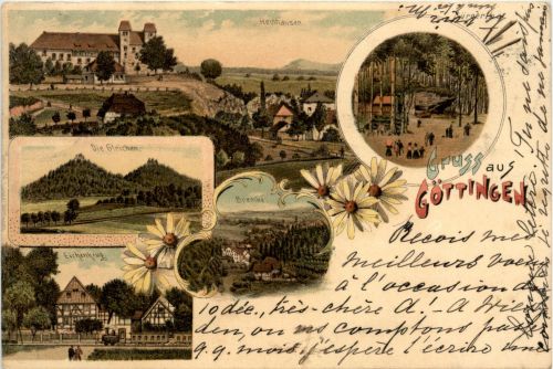 Goslar am Göttingen - Litho