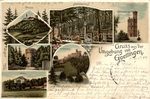 Goslar am Göttingen - Litho