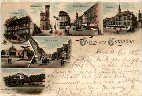 Goslar am Göttingen - Litho