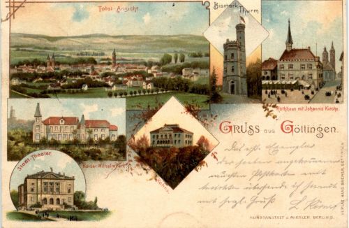 Goslar am Göttingen - Litho