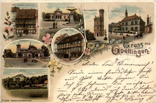 Goslar am Göttingen - Litho