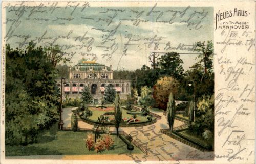 Gruss aus Hannover - Litho
